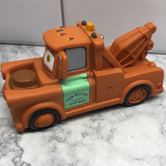Disney | Toys | Disney Pixar Cars Tow Mater Plastic Truck | Poshmark